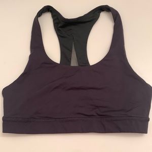 lululemon gray sports bra